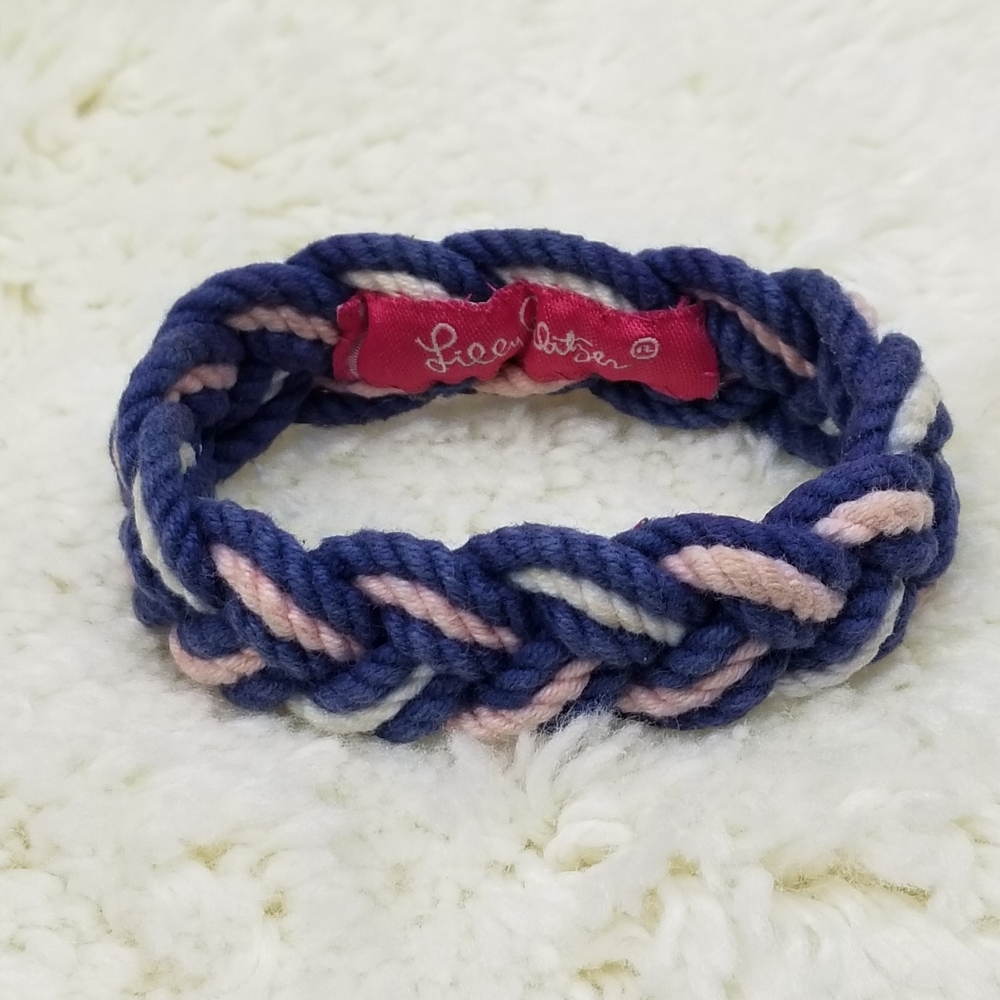 Lilly Pulitzer Womens Braided Rope Bracelet